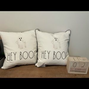 Rae Dunn Halloween pillows